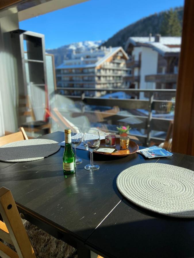 Sunny Swiss Alps Studio By Telecabine Apartment Nendaz Bagian luar foto